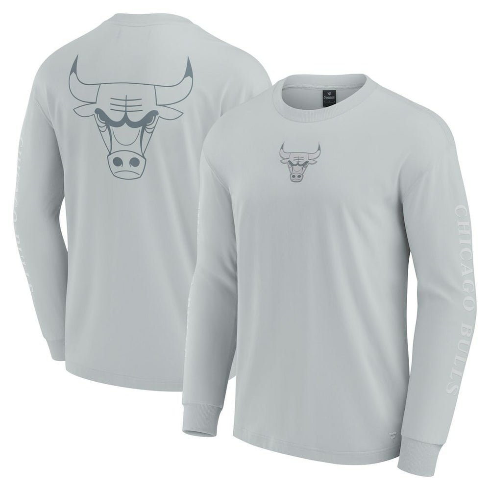 Fanatics - Chicago Bulls Elements Strive Long Sleeve T-Shirt - Gray