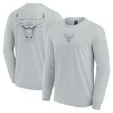 Fanatics - Chicago Bulls Elements Strive Long Sleeve T-Shirt - Gray