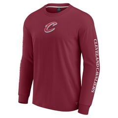Fanatics - Cleveland Cavaliers Elements Strive Long Sleeve T-Shirt - Wine