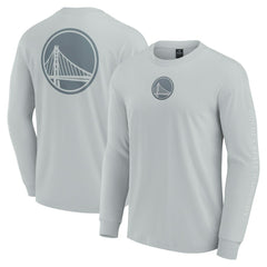 Fanatics - Golden State Warriors Elements Strive Long Sleeve T-Shirt - Gray