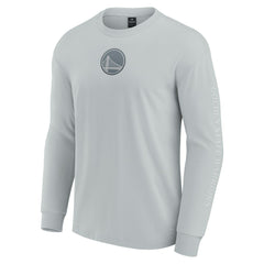 Fanatics - Golden State Warriors Elements Strive Long Sleeve T-Shirt - Gray