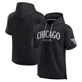 Fanatics - Chicago Bulls Elements Ready Short Sleeve Pullover Hoodie - Black