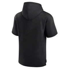 Fanatics - Chicago Bulls Elements Ready Short Sleeve Pullover Hoodie - Black