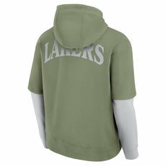 Fanatics - Los Angeles Lakers Elements Sleek Pullover Hoodie - Olive