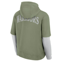 Fanatics - Golden State Warriors Elements Sleek Pullover Hoodie - Olive