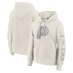 Fanatics - Indiana Pacers Women's Elements Next Pullover Hoodie - Cream