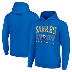 Buffalo Sabres - Starter Retro Graphic Pullover Hoodie Royal