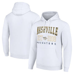 Nashville Predators - Starter Graphic Pullover Hoodie White