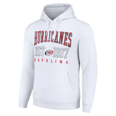 Carolina Hurricanes - Starter Graphic Pullover Hoodie White
