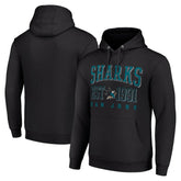 San Jose Sharks - Starter Graphic Pullover Hoodie Black