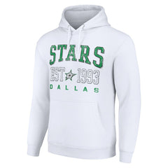 Dallas Stars - Starter Graphic Pullover Hoodie White