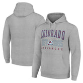 Colorado Avalanche - Starter Graphic Pullover Hoodie Heather Gray