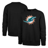 Miami Dolphins '47 Imprint Headline Pullover Sweatshirt Black - 47 brand