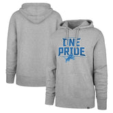 Detroit Lions '47 Regional Headline Pullover Hoodie Gray - 47 brand