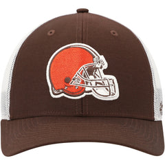 Cleveland Browns '47 Trucker Snapback Hat Brown/White - 47 brand