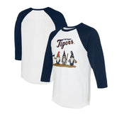 Detroit Tigers Tiny Turnip Unisex Gnomes 3/4-Sleeve Raglan T-Shirt discount