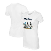 Miami Marlins Tiny Turnip Women's Gnomes T-Shirt Near Me