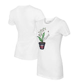 Minnesota Twins Tiny Turnip Women's Lilies & Ladybugs T-Shirt On Sale