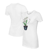 Seattle Mariners Tiny Turnip Women's Lilies & Ladybugs T-Shirt for sale