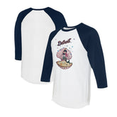 Detroit Tigers Tiny Turnip Unisex Mermaid 3/4-Sleeve Raglan T-Shirt Near Me