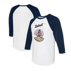 Detroit Tigers Tiny Turnip Unisex Mermaid 3/4-Sleeve Raglan T-Shirt Near Me