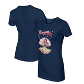 Atlanta Braves Tiny Turnip Women's Mermaid T-Shirt On Sale