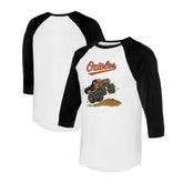 Baltimore Orioles Tiny Turnip Unisex Monster Truck 3/4-Sleeve Raglan T-Shirt Near Me