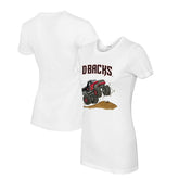 Arizona Diamondbacks Tiny Turnip Women's Monster Truck T-Shirt Clearance