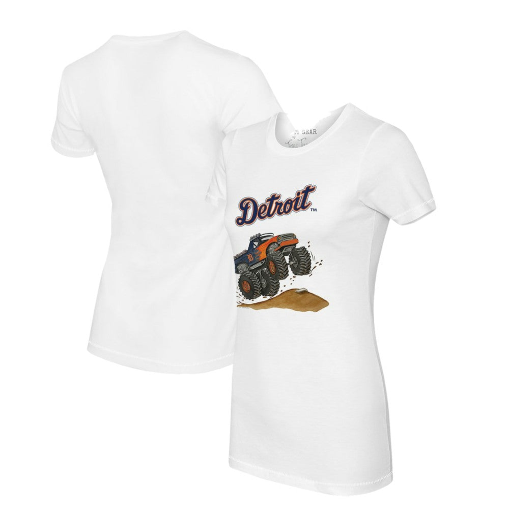 Detroit Tigers Tiny Turnip Women's Monster Truck T-Shirt for sale