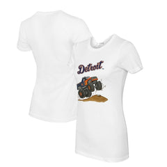 Detroit Tigers Tiny Turnip Women's Monster Truck T-Shirt for sale