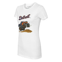 Detroit Tigers Tiny Turnip Women's Monster Truck T-Shirt for sale