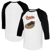 Baltimore Orioles Tiny Turnip Unisex Race Car 3/4-Sleeve Raglan T-Shirt Online