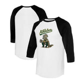 Athletics Tiny Turnip Unisex Triceratops 3/4-Sleeve Raglan T-Shirt On Sale