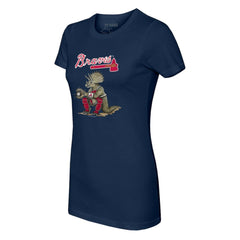 Atlanta Braves Tiny Turnip Women's Triceratops T-Shirt for sale