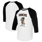 Arizona Diamondbacks Tiny Turnip Unisex 2024 Year of the Dragon 3/4-Sleeve Raglan T-Shirt discount
