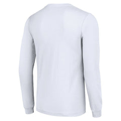 San Jose Sharks - Starter Color Scratch Long-Sleeve T-Shirt White