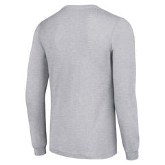 St. Louis Blues - Starter Color Scratch Long-Sleeve T-Shirt Heather Gray