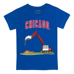 Chicago Cubs Tiny Turnip Youth Excavator T-Shirt Online