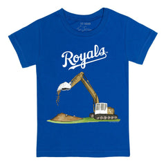 Kansas City Royals Tiny Turnip Youth Excavator T-Shirt for sale