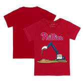 Philadelphia Phillies Tiny Turnip Youth Excavator T-Shirt for sale