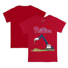 Philadelphia Phillies Tiny Turnip Youth Excavator T-Shirt for sale