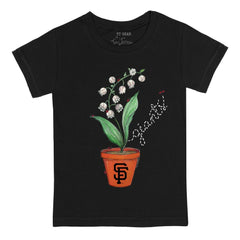 San Francisco Giants Tiny Turnip Youth Lilies & Ladybugs T-Shirt discount