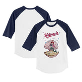 Washington Nationals Tiny Turnip Youth Mermaid 3/4-Sleeve Raglan T-Shirt Online