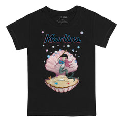 Miami Marlins Tiny Turnip Youth Mermaid T-Shirt Lifestyle