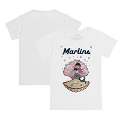 Miami Marlins Tiny Turnip Youth Mermaid T-Shirt Clearance