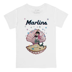 Miami Marlins Tiny Turnip Youth Mermaid T-Shirt Clearance