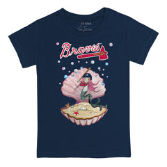 Atlanta Braves Tiny Turnip Youth Mermaid T-Shirt On Sale