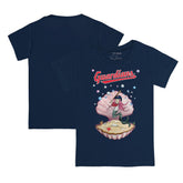 Cleveland Guardians Tiny Turnip Youth Mermaid T-Shirt Lifestyle
