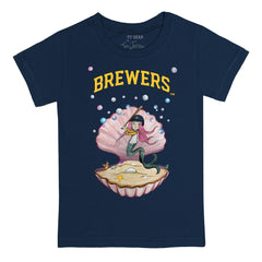 Milwaukee Brewers Tiny Turnip Youth Mermaid T-Shirt Sale