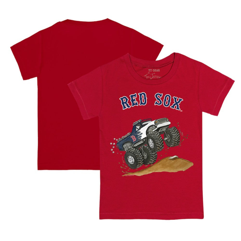 Boston Red Sox Tiny Turnip Youth Monster Truck T-Shirt Sale